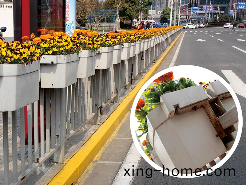 PVC花箱护栏